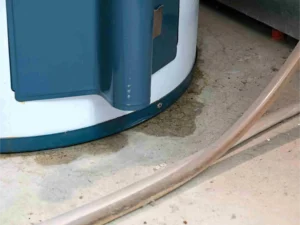 water heater leaking in home in san antonio